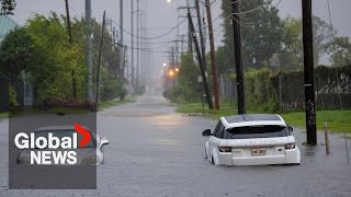 Hurricane Francine Storm downgraded after causing extensive damage flooding in Louisiana [upl. by Assertal16]