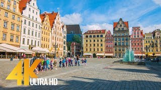 4K Wroclaw Poland  Urban Life Documentary Film  Cities of the World [upl. by Ihana]