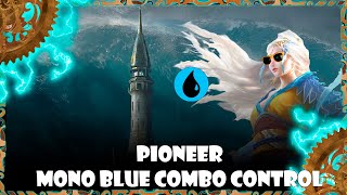 Magic Online  Pioneer  Mono Blue Combo Control [upl. by Efi]