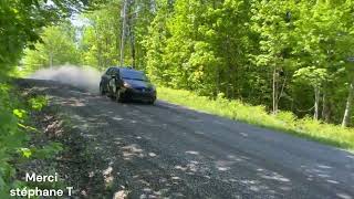 Crest Flat Out au Rallye de Beauce 2024 [upl. by Tamar134]