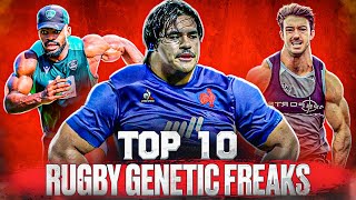 The 10 GENETIC FREAKS Of Rugby  Unbelievable Beast Athletes [upl. by Ninahs237]