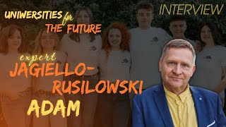 Interview with Adam JagielloRusilowski  University for the Future [upl. by Sugna354]