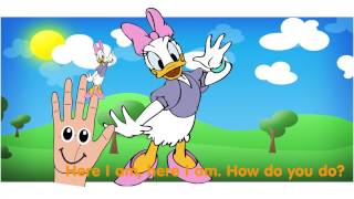 Donald Duck Finger Family Collection Donald Duck Cartoon Animation Nursery Rhymes for Children [upl. by Arick170]