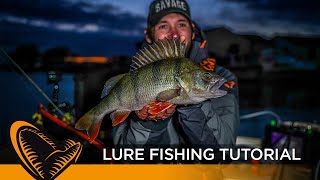 Lure Fishing for Perch Tutorial – Robbie Northman [upl. by Mallina]