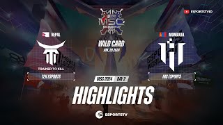 T2K Esports vs IHC Esports HIGHLIGHTS WILDCARD MSC 2024  IHC VS T2K ESPORTSTV [upl. by Alvan555]