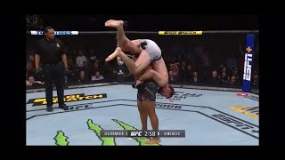 Cormier vs Miocic 2 single leg takedown by Daniel Cormier [upl. by Aivato792]