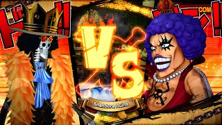 Brook vs Invakov  One Piece Burning Blood [upl. by Refotsirc]