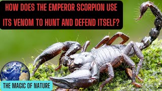 How does the emperor scorpion use its venom to hunt and defend itself [upl. by Rosanne129]