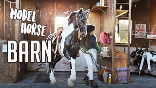 Making a Model Horse Barn [upl. by Apps]