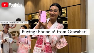 Buying iPhone 16 from Fex Guwahati  Arunachal Pradesh village lifestyle vlog 🇮🇳 [upl. by Sucramraj116]