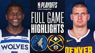 3 TIMBERWOLVES at 2 NUGGETS  FULL GAME 2 HIGHLIGHTS  May 6 2024 [upl. by Anavoj]