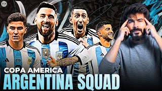 Messi In Dybala Out Argentina Copa America Squad 2024  Lineups amp Predictions [upl. by Hellman]