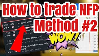 how to trade NFP successfully method 2 must watch [upl. by Araas]