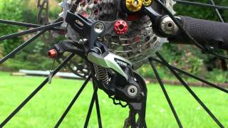 XTR 10 Speed Gripshift Sram X0 10 Speed 2011 XT slx twisters Drehgriffe tune Carbon 10 fach [upl. by Oiceladni]