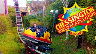 Dragons Fury 4K Offride  Chessington World of Adventures [upl. by Zedekiah]