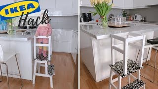 DIY LERNTURM  IKEA HACK für die Küche Oddvar Bekväm [upl. by Guenevere]