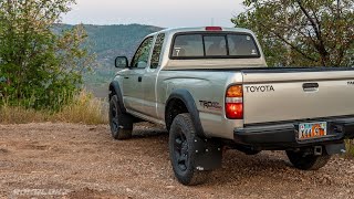 20002004 Toyota TACOMA 4X4 Rokblokz Mud Flap install [upl. by Aekahs59]