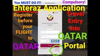 Ehteraz RegistrationTravel Entry into Qatar Portal OFW Guide [upl. by Naillig]