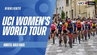 Amstel Gold Race ladies Highlights  2024 UCI Womens WorldTour [upl. by Aynik]