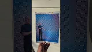 Trippy Optical illusion works even after being printed and video recorded [upl. by Edi]