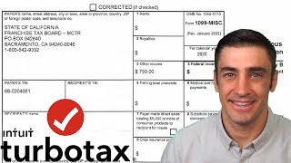 How to Enter 1099 Misc from CA FTB into TurboTax  2022 [upl. by Sitoel931]