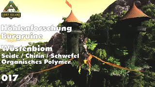 ARK LOST ISLAND  Erkunden von Höhle Burgruine amp Wüstenbiom Seide amp Chitin Lets Play Deutsch [upl. by Reece]