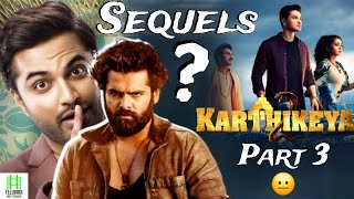 Karthikeya Movie Skanda Movie Dhamki Movie Sequels Announcements [upl. by Kendy]