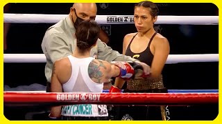 El KO mas Rápido en la Historia del Boxeo Femenino  Récord Guinness [upl. by Sudoeht]