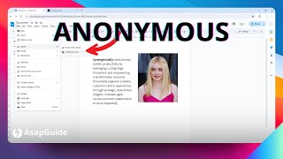 How to Share Google Docs Anonymously [upl. by Libby769]