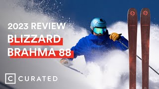 2023 Blizzard Brahma 88 Ski Review 2024 Same Tech Different Graphic  Curated [upl. by Sadler978]