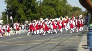 2009 09 26 Delta Band Review Golden Valley High School Cardinal Regime Marching Band [upl. by Tterrab832]