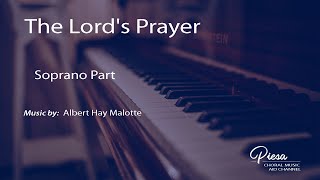 The Lords Prayer Albert Malotte  Soprano [upl. by Ramak492]