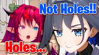 IRyS Uses The Word quotHolequot And Kronii Doesnt Like It【Hololive】 [upl. by Grizelda432]