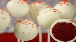 Red Velvet Cake Pops Recipe Demonstration  Joyofbakingcom [upl. by Godding930]