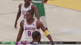 【2K24 NBA】Boston Celtics’24 vs 0304 Los Angeles Lakers [upl. by Eicyak]