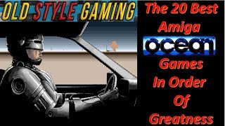 The 20 Best Commodore Amiga Ocean Games In Order Of Greatness [upl. by Edyaw]