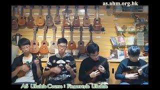 Bodysurfing  AS Ukulele fingerstyle class  asahmorghk [upl. by Barnabas]