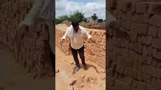 Brick testing  civil engineering  RBCONSTRUCTION [upl. by Yrag]