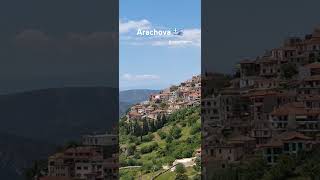 A beautiful place to visit in Greece Arachova [upl. by Ajed]