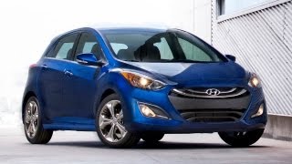 2013 Hyundai Elantra GT Auto 060 MPH Drive amp Review [upl. by Odrareg345]