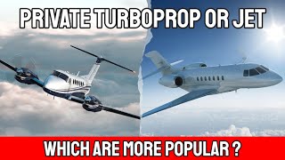 What’s the difference between a private turboprop amp a private jet [upl. by Savinirs928]