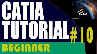 10 CATIA Beginner Tutorial Conic Profiles [upl. by Timmons]