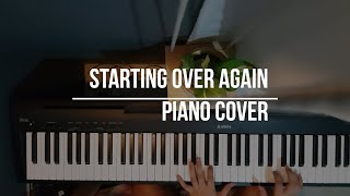 Starting Over Again  Natalie Cole  Piano Cover [upl. by Nesaj]