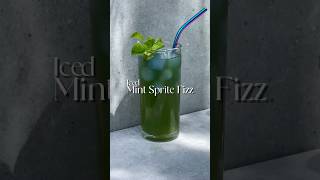 Iced Mint Sprite Fizz in 20 seconds sprite drink homecafe [upl. by Brenda314]