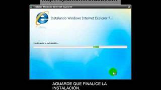 Instalar Internet Explorer 7 [upl. by Eiresed223]