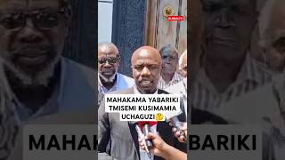 🥴MAHAKAMA YABARIKI TAMISEMI KUSIMAMIA UCHAGUZI🤔🔥 shortsvideo globaltv viralvideo trending [upl. by Sholley809]