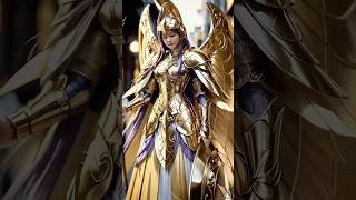 Athena in Sacred Armor  Goddess of Sanctuary  Saint Seiya SaintSeiya Athena SacredArmor anime [upl. by Haerdna]