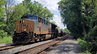 A Friendly Engineer On M410 At Elkridge [upl. by Aihsenak]