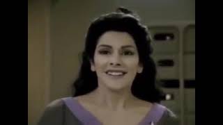 CMGUS VCR CLASSIC FARTS FARTING FART ATTACK MARINA SIRTIS DEANNA TROI STNG STAR TREK NEXT GENERATION [upl. by Donella]