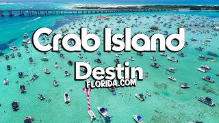 Crab Island in Destin Florida [upl. by Anetsirk]